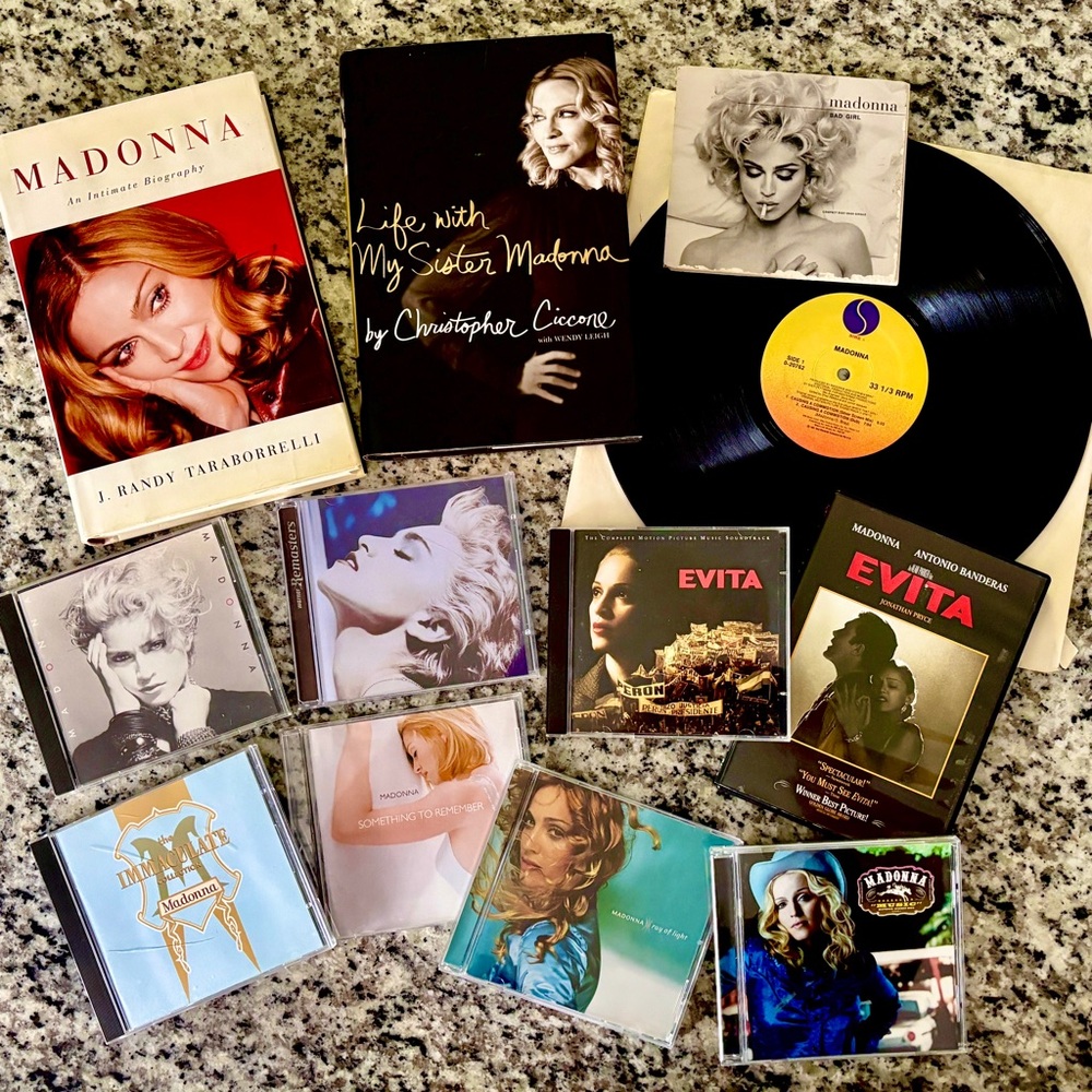 Madonna Music and Book Collection, Madonna Bundle